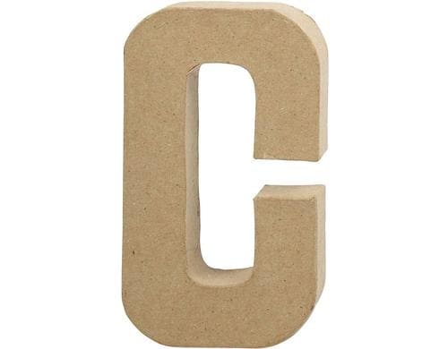 Creativ Company Pappbuchstabe 20.5 cm C