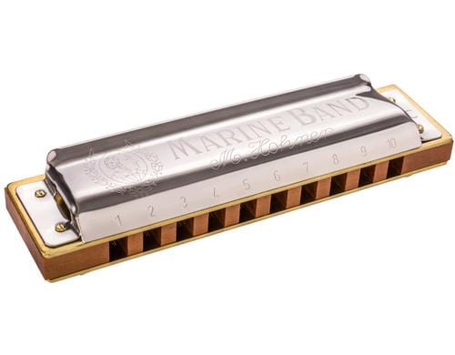 Hohner Marine Band 1896 D-Dur Mundharmonika, diatonisch