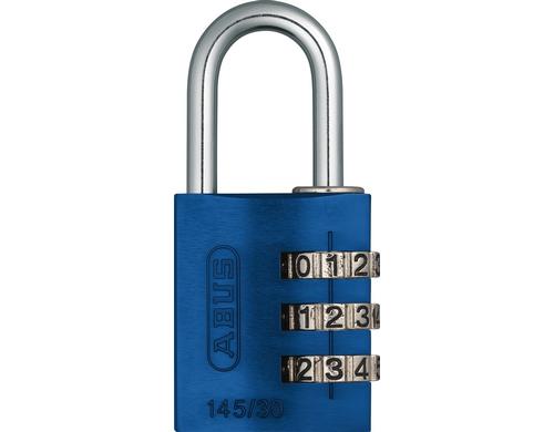 ABUS 145/30 blau Lock-Tag Vorhangschloss 46614