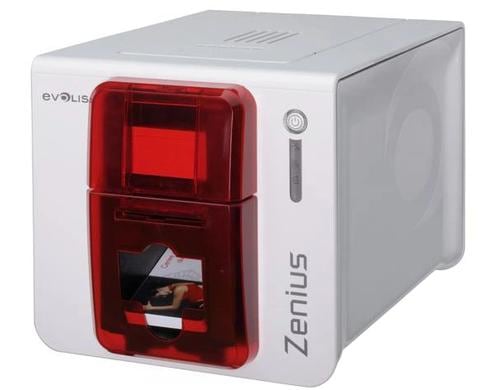 Evolis Zenius red Expert USB USB-Kabel, Ethernet, Cleaning Kit