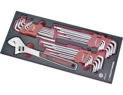 Completo EVA3 4903-27 Winkelstiftschlüssel 29-t. EVA3 Winkelstiftschüssel-Satz