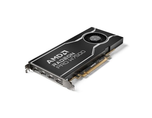 AMD RADEON PRO W7500, 8GB GDDR6 PCIe 4.0 x16 (x8), 4x DP