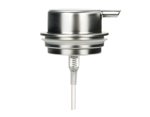 Zone Ersatzpumpe für Seifenspender Nova silber, H:19cm D:8cm