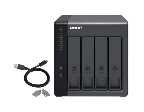 QNAP Rackmount USB3 Erweiterungsgehäuse 4-bay, 3.5 SATA HDD