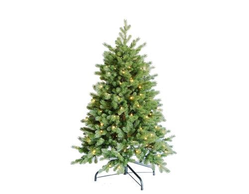 Botanic-Haus Weihnachtsbaum De Luxe,256 LED Easy Shape, H: 150 cm, D: 105 cm