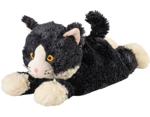 Wärme-Stofftier Katze liegend Lavendel-Füllung