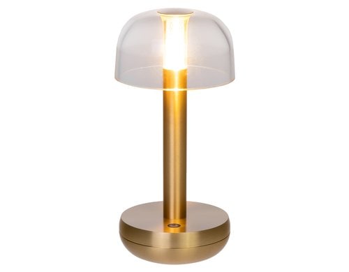 COCON Tischleuchte Mushroom gold F02722 D10.5XH29CM, 2500mAh
