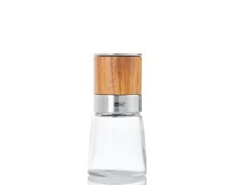 AdHoc Kräuter- und Gewürzschneider Akasia Akazienholz/Edelstahl/Glas