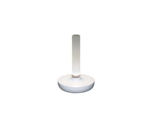 Konstsmide USB-Tischleuchte Biarritz Weiss LED warmweiss, Akku, Dimmbar / IP54