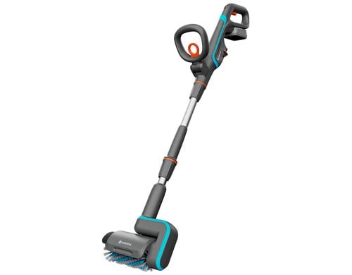 Gardena Akku-Multi-Reiniger AquaBrush Patio 03/18V P4A Ready-To-Use Set