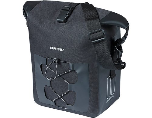 Basil Navigator Waterproof M MIK Hooks Gepäckträgertasche,Einzeltasche,12-15L