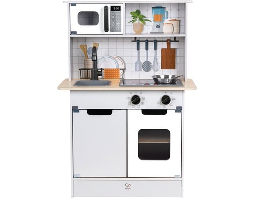 Moderne Küche mit Licht und Kochgeräuschen FSC