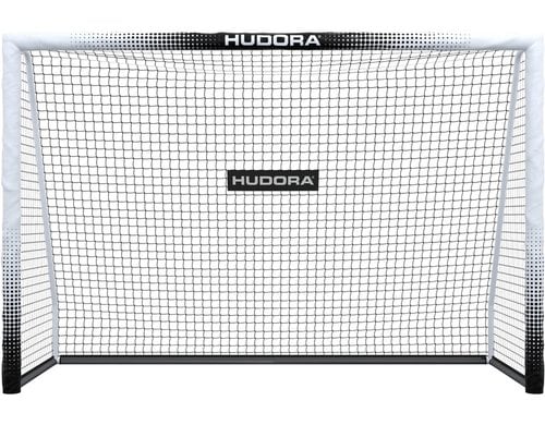 Hudora Fussballtor Pro Tect 240 Advanced weiss/schwarz, 240 x 85 x 160cm