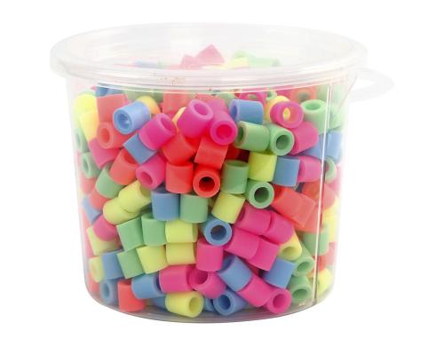 Creativ Company Bügelperlen Nabbi JUMBO 550 Stück, Pastell-Farben