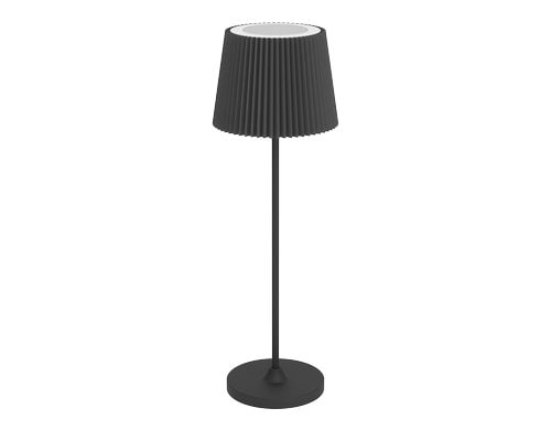 EGLO LED-CCT Tischleuchte Leonero H:370 touch, schwarz/schwarz