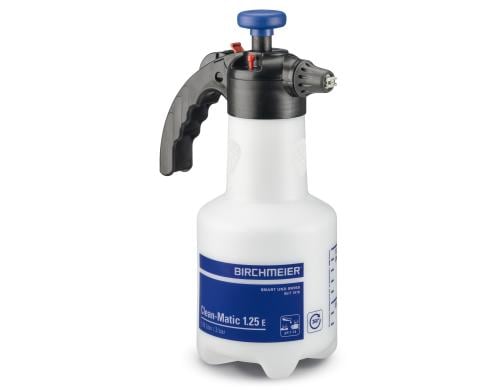 BIRCHMEIER Handsprühgerät Clean-Matic 1.25E Flachstrahldüse, Inhalt 1.25 l