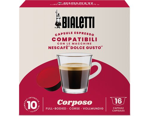 Bialetti Corposo Dolce Gusto 16 Stück