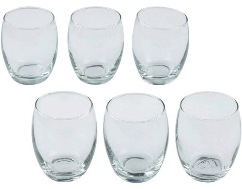 Alpina Trinkglas 350ml, 6 Stück Glas, 7.7x10 cm (DxH)