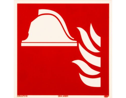 P.R.O. Mittel u. Geräte zur Brandbek. Piktogramm 150x150 mm