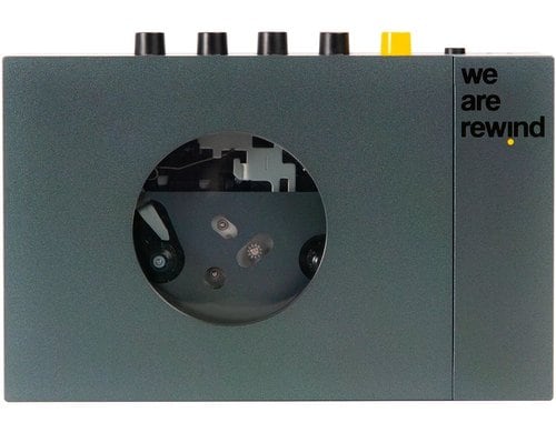we are rewind, BT Cassette Player, schwarz Portable BT Cassetten Player, schwarz