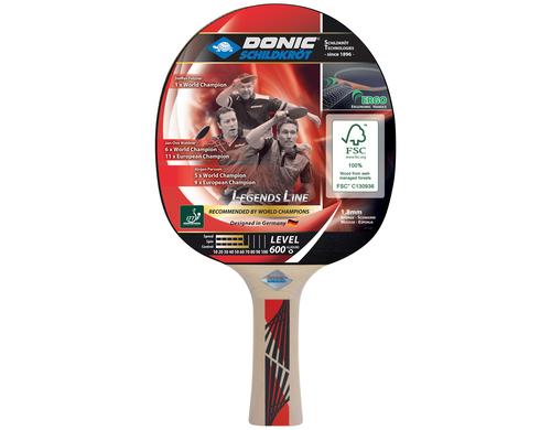 DONIC Schildkröt TT-Schläger Legends 600 Schwammstärke: 1.8 mm