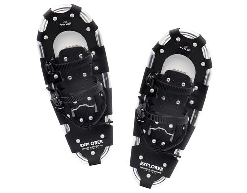 NANUQ Explorer Schneeschuhe 53cm schwarz-metall
