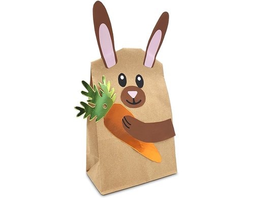 B+C Geschenktüte Ostern, Hasi, 12 x 21 x 6 cm, 2 Stk.