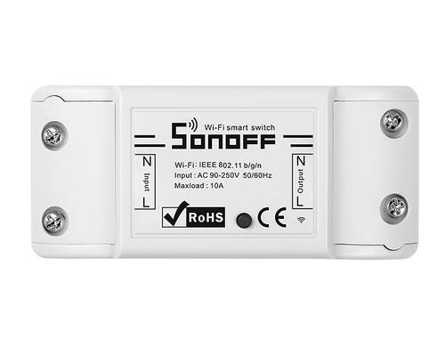 SONOFF WiFi-Schaltaktor 1-fach BASICR2 DIY 230V 10A 2200W weiss
