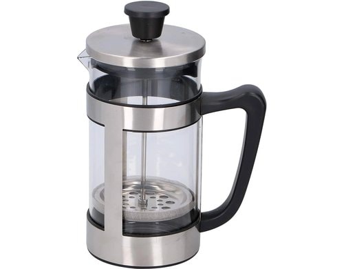 Alpina Kaffeebereiter 1 Liter Glas, Edelstahl, 16.7x11x22.5 cm