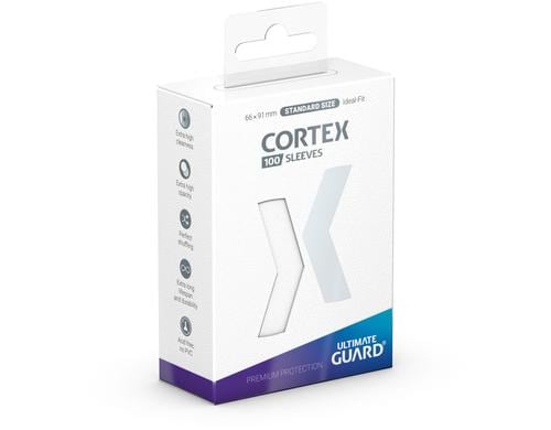 Ultimate Guard Cortex Sleeves Standardgrösse Weiss (100)