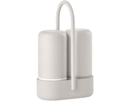 Zone Salz- & Pfefferstreuer Set Hellgrau LxBxH: 6.5x3.3x8.9cm