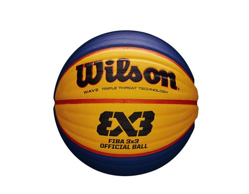 Wilson Basketball FIBA 3x3 Game Cat. Silber, Grösse: 6, Blue / Yellow