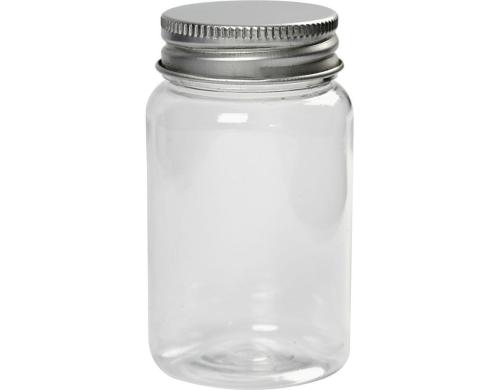 Creativ Company Kunststoffglas 100 ml 10 Stück, 77 x 45 mm