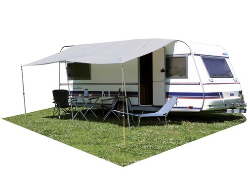 Sonnendach Basic Grau 400x240cm