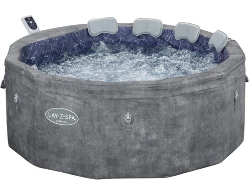 LAY-Z-SPA Energieeffizienter Whirlpool . Carrara AirJet mit App-Steuerung 6 Pers