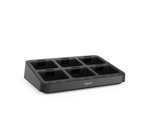 Gigaset Pro 6-fach Ladestation zu S7xxH, R7xxH, SLxxH Modellen