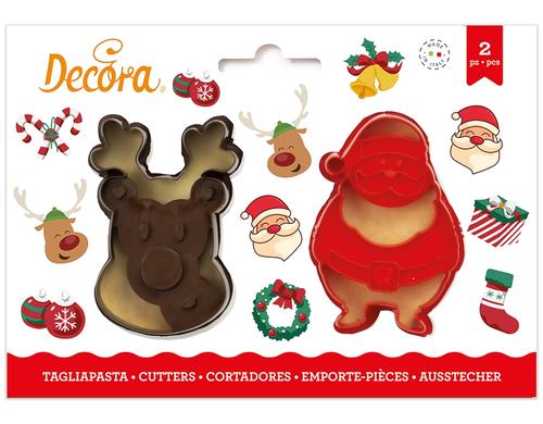 Decora Ausstechset Rentier 2 Stk