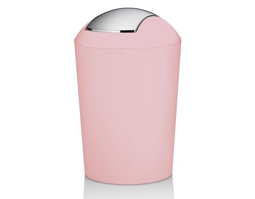 Kela Kosmetikeimer Marta 1.7 Liter, Kunststoff, Altrosa