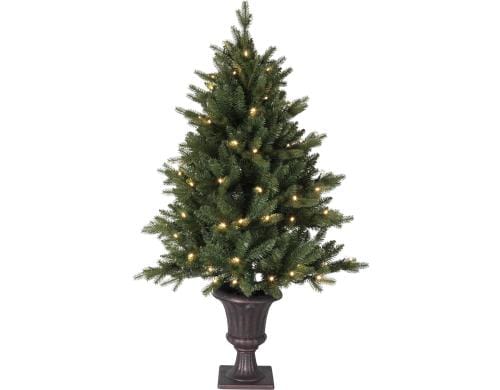 Star Trading LED Weihnachtsbaum 120cm Byske, HxB: 120x80cm, 80LED