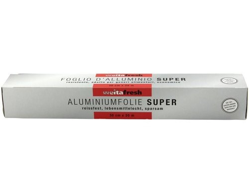 Weita Alufolie WF Super Alu 30cm 1 Rolle 20m, 13my