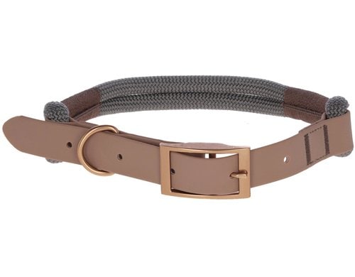 Kerbl Halsband Monte Carlo, braun/ grau 1.2x45 - 65 cm