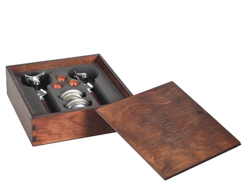 Bezzera Siebtraegerset Rosenholz E61 Griffset für E61 Maschinen