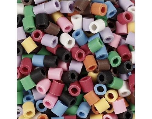 Creativ Company Bügelperlen Nabbi Bio 3000 Stück, BIO, sortierte Farben