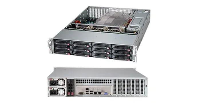 Supermicro CSE-826BAC12-R1K23LPB 2U Chassis