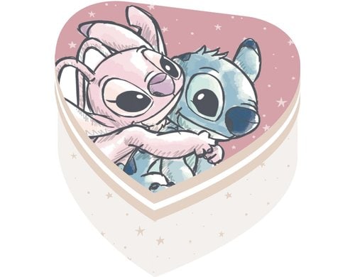 Arditex Geschenkbox Stitch Herzform, 12x12x7 cm