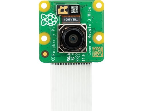 Raspberry Pi Camera Module V3 SC0874 11,9 MPx, 120* Winkel