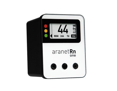 Aranet Radon One Sensor TDSPSRH4.0BW Bluetooth, Tasten, Weiss