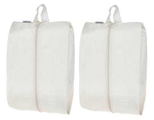 KOOR Shoebag Reesa 2-er Pack 2x shoebag, khaki, 42x28 cm