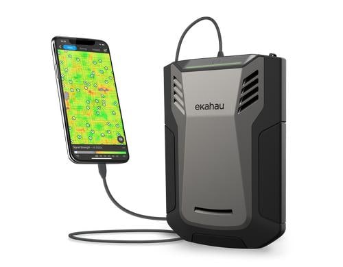 Ekahau SIDEKICK V2: WiFi-6E Diagnose Gerät für Ekahau AI Pro/Site Survey, 2,4,5,6Ghz