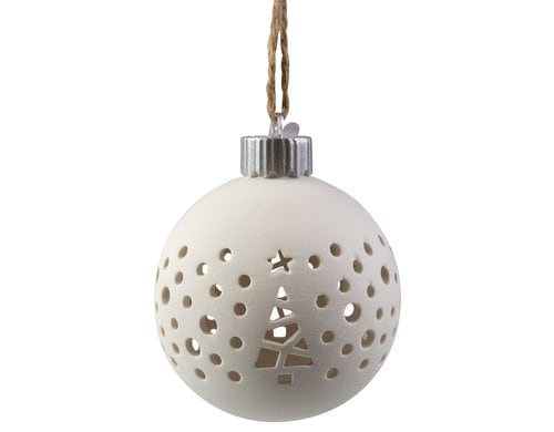 COCON Licht Keramik Weihnachtsball